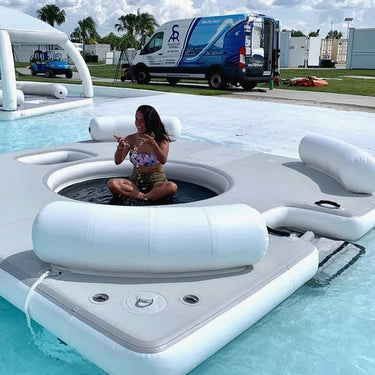 AquaBanas Splash Bana™ Inflatable Platform - Good Wave Canada